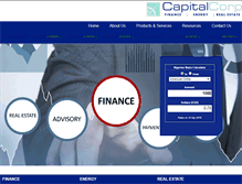 Tablet Screenshot of capitalcorplimited.com